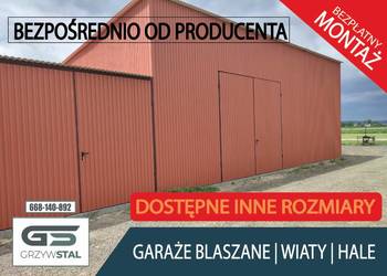 Garaż Blaszany |Wiata |Hala|Magazyn Rolniczy|Konstrukcja  - GRZYWSTAL