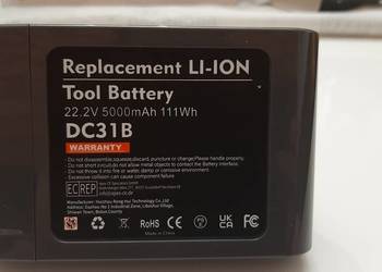 Akumulator Li-Ion DC31B 22,2V 5.0Ah 111Wh – zamiennik