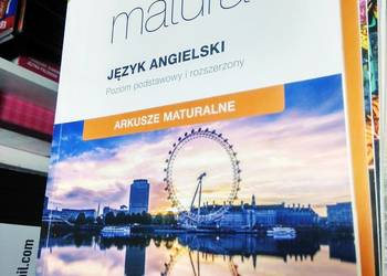 Teraz matura angielski testy zadania kolekcjonerskie książki