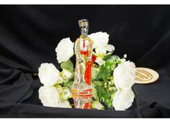 Kolekcjonerska butelka figurka „Sangria” – hiszpański torreador, szkło deko