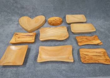 Ręcznie wykonane miseczki / tacki drewniane