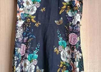 Letnia sukienka w kwiaty z wiskozy L 40 Oasis