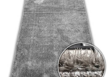 MODNY DYWAN SHAGGY MIĘKKI 40x60 cm SOFT ASTRALUX SILVER