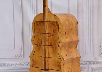Komoda Art Deco Gitara - Szafa Vintage 160 x 54cm - Dom Salon Instrument
