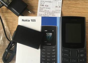 nowa Nokia 105 dual sim  na gwarancji 15 miesięcy