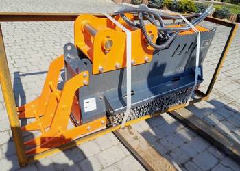 Mulczer hydrauliczny bębnowy, karczownik zarośli z pazurem do korzeni, leśn