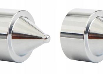 OZDOBNE KOŁPAKI , KAPSLE , NAKŁADKI NA ŚRUBY CHROM 2 SZT