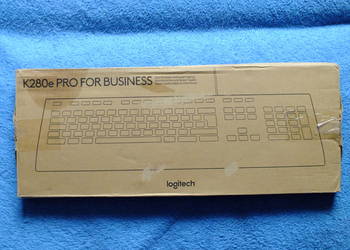 Mam na sprzedaż nową klawiaturę Logitech Przewodowa K280e czarna USB tanio