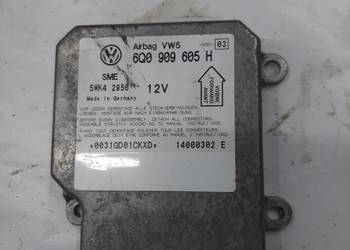 VAG 6Q0909605H Sensor moduł sterownik poduszek Air Bag