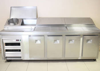 Stół chłodniczy, szer. 260 cm