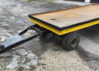 Przyczepa sadownicza transportowa platforma