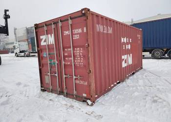 Kontener morski 20 DV / 6 metrowy - POLKONT - Pewny Kontener