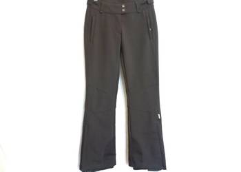 Spodnie brązowe NARCIARSKIE r. 38 damskie Softshell TCM system Recco