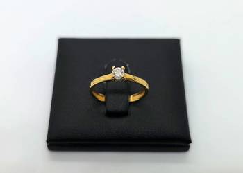 Złoty pierścionek próby 585 - 1,13g (Rozmiar 8)