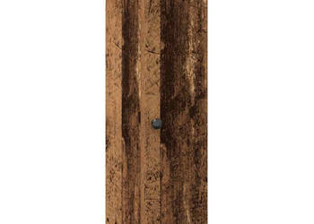 Szafka łazienkowa z uchwyty na rolki stare drewno 205x22x72 cm WM-858522