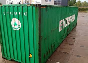 Kontener morski, używany 40 HC, 12 metrowy