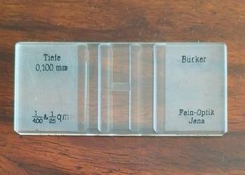 Komora Bürkera Fein-Optik Jena  lata 60/70.
