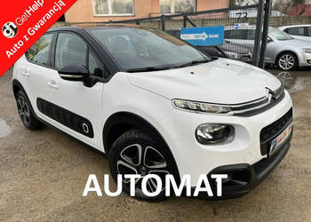Citroen C3 1.2TURBO Automat Climatronic Navi Kamera Stan Idealny Bezwypadk…