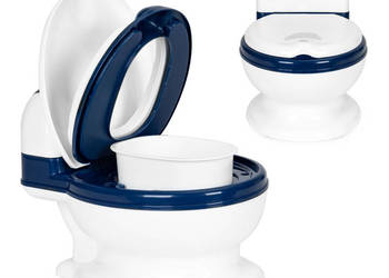 Nocnik toaleta z wyjmowanym wkładem sedes dla dzieci zamykany ze szczotką…