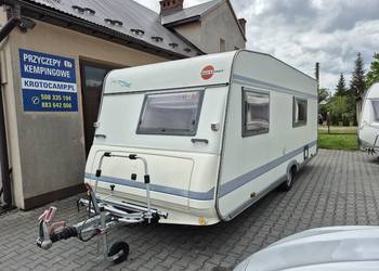 Przyczepa kempingowa Burstner Scala 6 osobowa piętrowe łóżko
