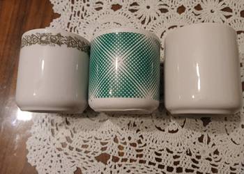 Kubki z czasów PRL-u sygnowana Chodzież/Ćmielów i inne.