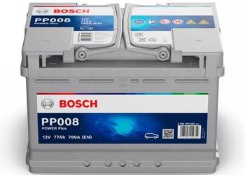 Akumulator 77Ah 780A EN Bosch PP008 PRAWY PLUS