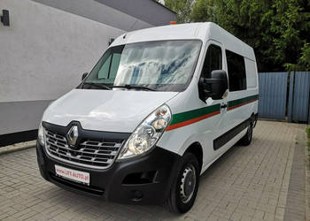 Renault Master 2.3 DCI 110KM Klimatyzacja Brygadówka Tempomat 7 osobowy