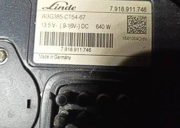Wentylator elektryczny wózek Linde 30,35 gaz