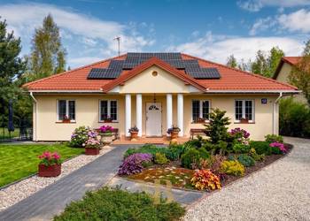Nowoczesny parterowy dom wolnostojący | 5 pok | duży zielony ogród