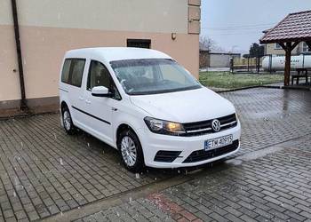 VW Caddy 2.0 TDI 105 KM, 198700 km, 2018 r., pierwszy właściciel