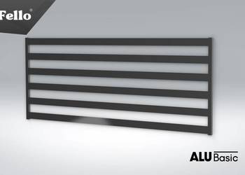 Ogrodzenie płot przęsło aluminium RAL na wymiar panel