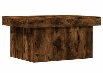 Stolik kawowy przydymiony dąb 100x55x40 cm WM-840874