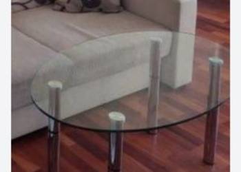 Szklana ława używana