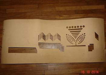 Szablon malarski bordure Secesja/ Jugendstil oryginał