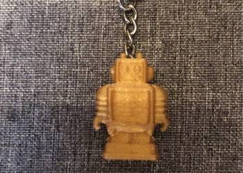 Breloczek do kluczy robot