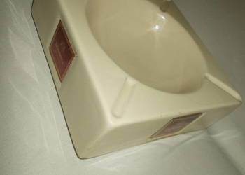 Popielniczka Dunhill, solidna, ceramiczna