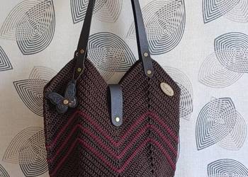 Torebka Tulipan na ramię - HANDMADE