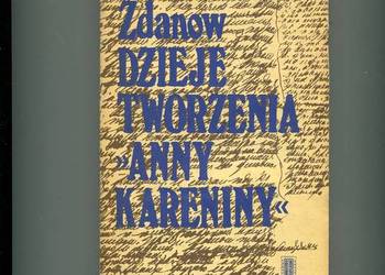 Dzieje tworzenia Anny Kareniny - Żdanow