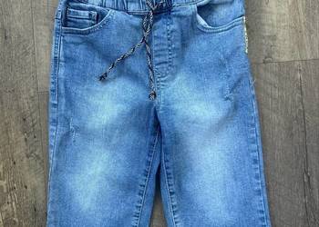 Spodenki jeansowe 128 cm