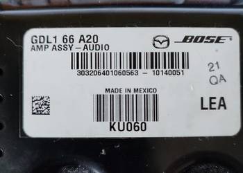 GDL1 66 A20 BOSE  Mazda 3,6 Naprawa