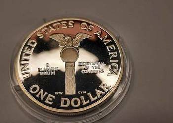 moneta USA 1 dolar, 1989r 200-lecie Kongresu (K93)