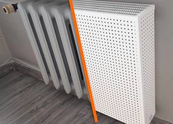 Osłona metalowa na grzejnik, maskownica na kaloryfer Vismar