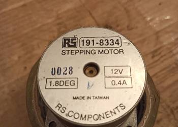 Silnik Krokowy RS 191-8334 +  Reduktor