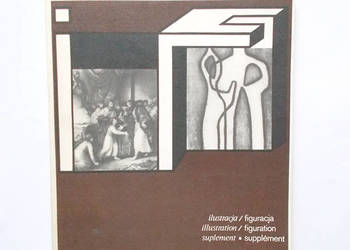 ksiązka z wystawy Ilustracja/figuracja kraków 1978 suplement