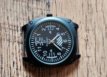Zegarek JS Design Cockpit – Styl Lotniczy | Nowa Bateria | Stan BDB