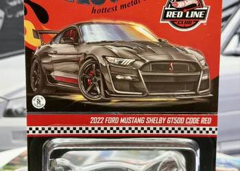 Hot Wheels - RLC -2022 Ford Mustang Shelby GT500 Code Red - BOX 23