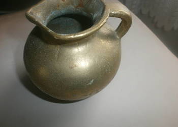 dzbanek mały  mosiężny ciężki 80dkg