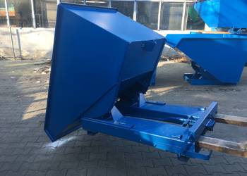 Pojemnik metalowy samowyładowczy 2.2m3 do widlaka