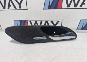  8222708 E46 COUPE CABRIO MASKOWNICA GŁOŚNIKA KLAMKA WEWNĘTRZNA DRZWI PRAWA