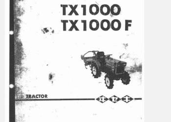 ISEKI TX1000 TS2202 TS2510 2810 katalog części zamiennych ISEKI TX1000 TS2202 TS2510 2810 katalog części zamiennych